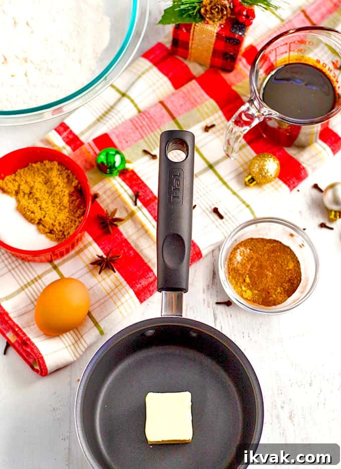 Pfeffernüsse: Traditional German Christmas Spice Cookies 4 A bunch of cookie ingredients