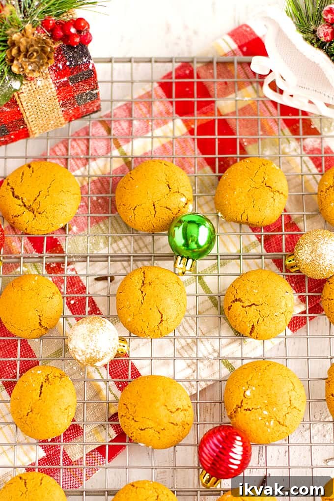 Pfeffernüsse: Traditional German Christmas Spice Cookies 9 A bunch of cookies on a rack