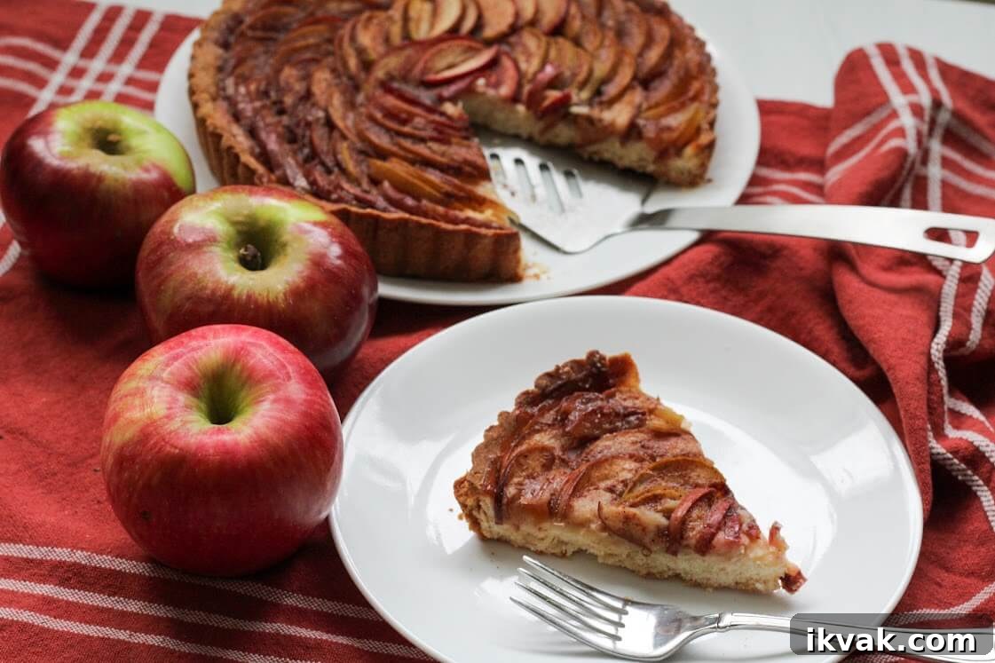 gluten-free apple tart