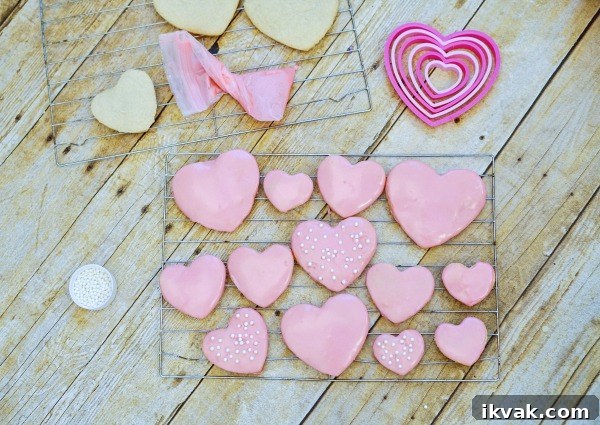 Heart-Shaped Cutout Cookies: Valentines Sugar Cookie Recipe 6 img 24751 5