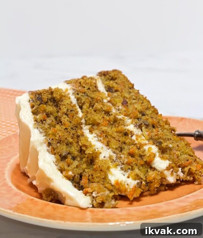 Super Moist Carrot Cake