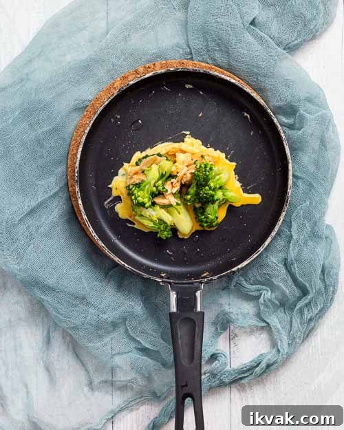 Keto Egg Foo Young Recipe: Low-Carb Chinese-Style Omelette 12 Cooking the patties.