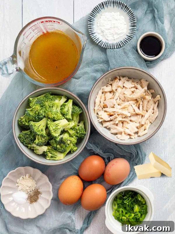 Keto Egg Foo Young Recipe: Low-Carb Chinese-Style Omelette 5 Keto Egg Foo Young ingredients.