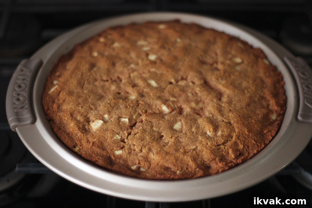Paleo Caramel Apple Upside Down Cake (AIP) - an easy recipe that will be sure to impress your friends! This caramel apple cake is perfect for your next special occasion! | fedandfulfilled.com