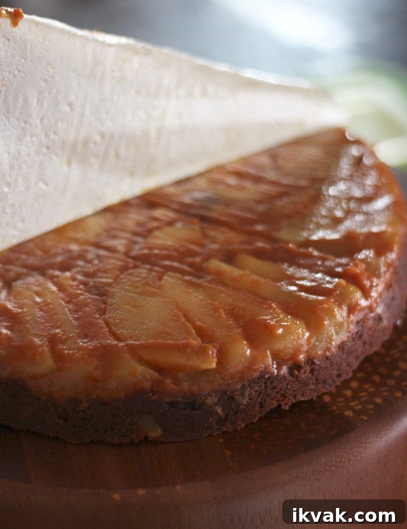 Paleo Caramel Apple Upside-Down Cake (AIP Friendly) 13 Paleo Caramel Apple Upside Down Cake (AIP) - a Fall take on a classic! Full of crisp apples and gooey salted caramel, this cake is sure to become a favorite! | fedandfulfilled.com