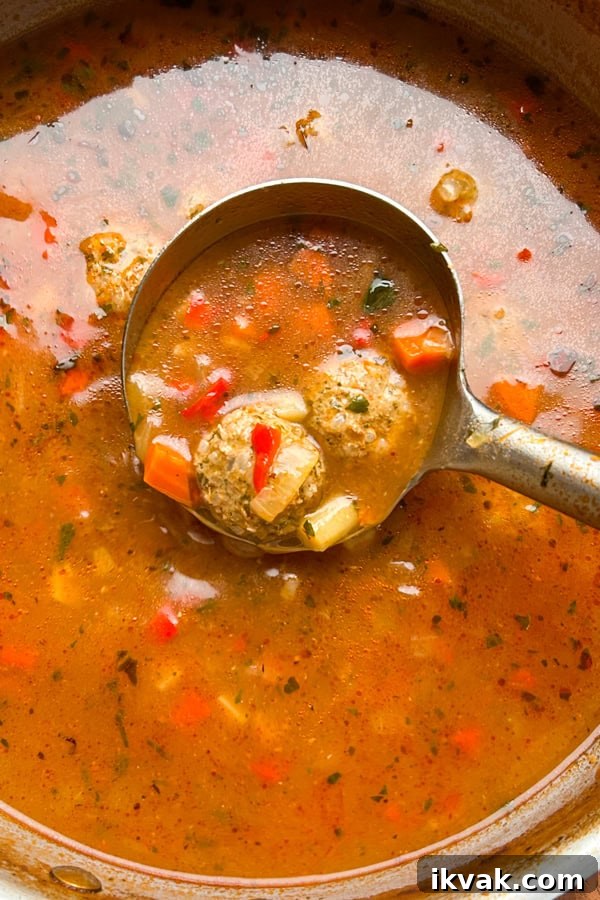 Ciorba de perisoare in a pot