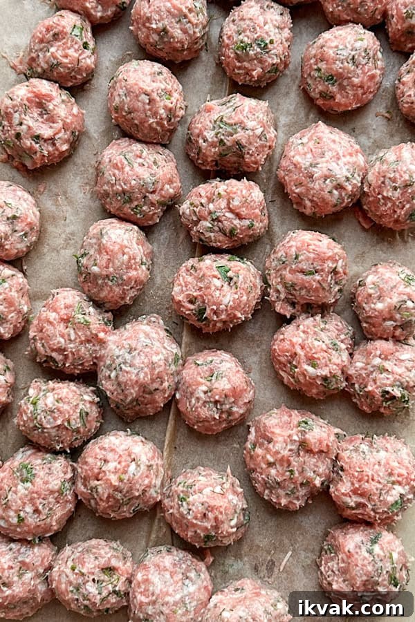 Romanian meatballs / perisoare