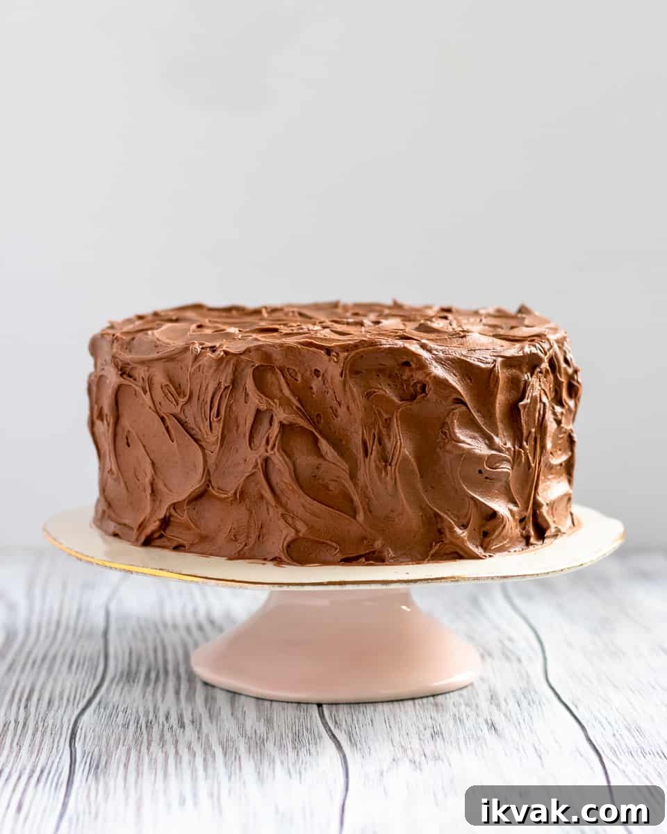When you need a classic vanilla cake, this yellow cake recipe from scratch is what you want! A moist and flavorful butter cake, this from scratch vanilla cake recipe is a sure to please your people. * Recipe on GoodieGodmother.com