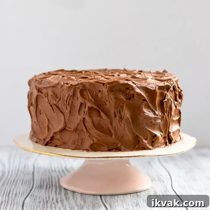 When you need a classic vanilla cake, this yellow cake recipe from scratch is what you want! A moist and flavorful butter cake, this from scratch vanilla cake recipe is a sure to please your people. * Recipe on GoodieGodmother.com