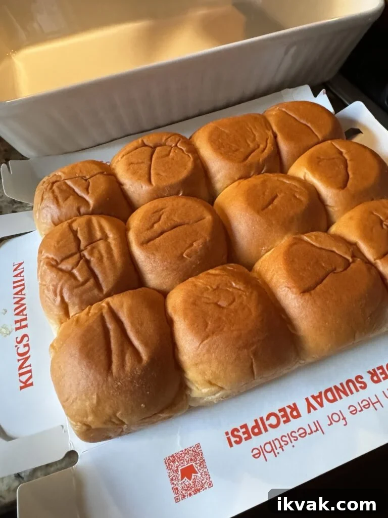 An unwrapped package of King's Hawaiian roles.