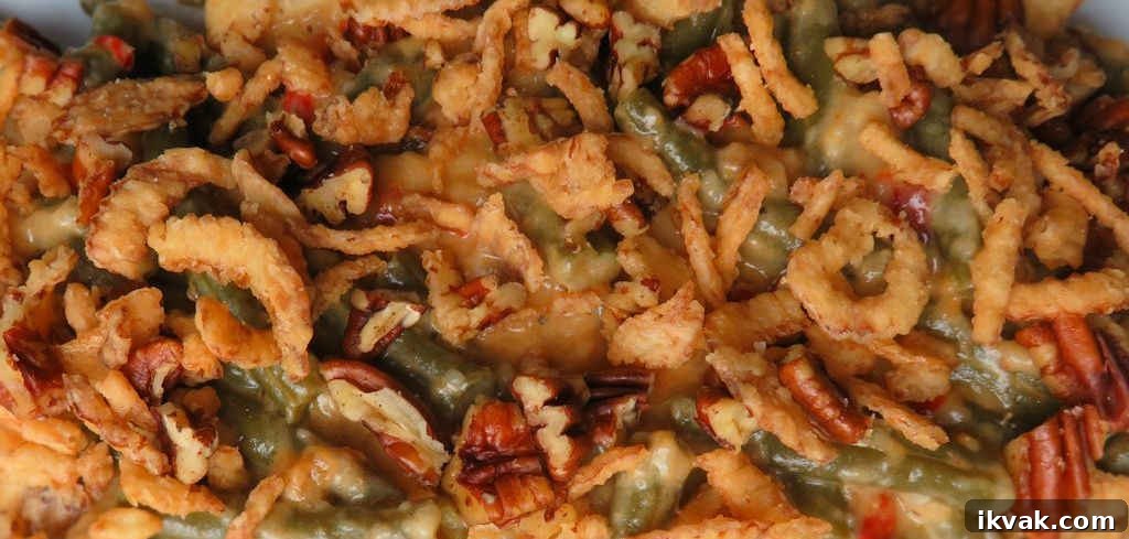 Holiday Green Bean Casserole in the Slow Cooker 2 Slow Cooker Holiday Green Bean Casserole