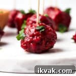 Sweet Cranberry BBQ Meatballs for Parties and Weeknights 10 Cranberry BBQ Meatballs 4