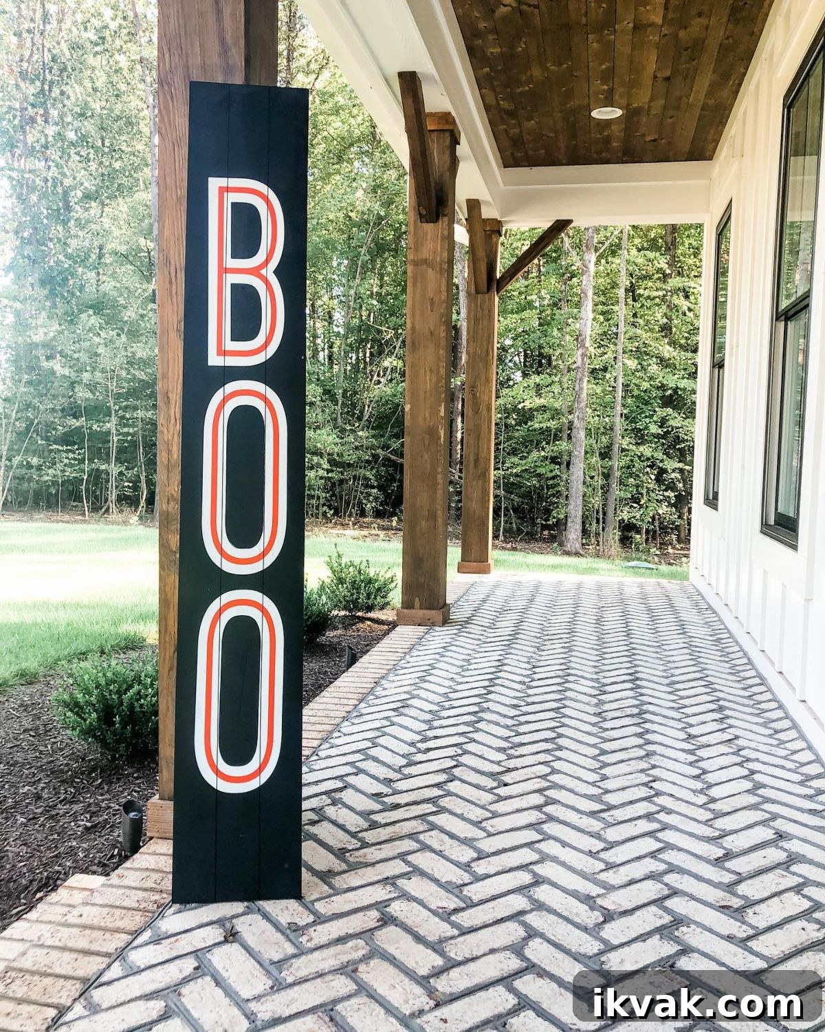 BOO Porch Sign Board