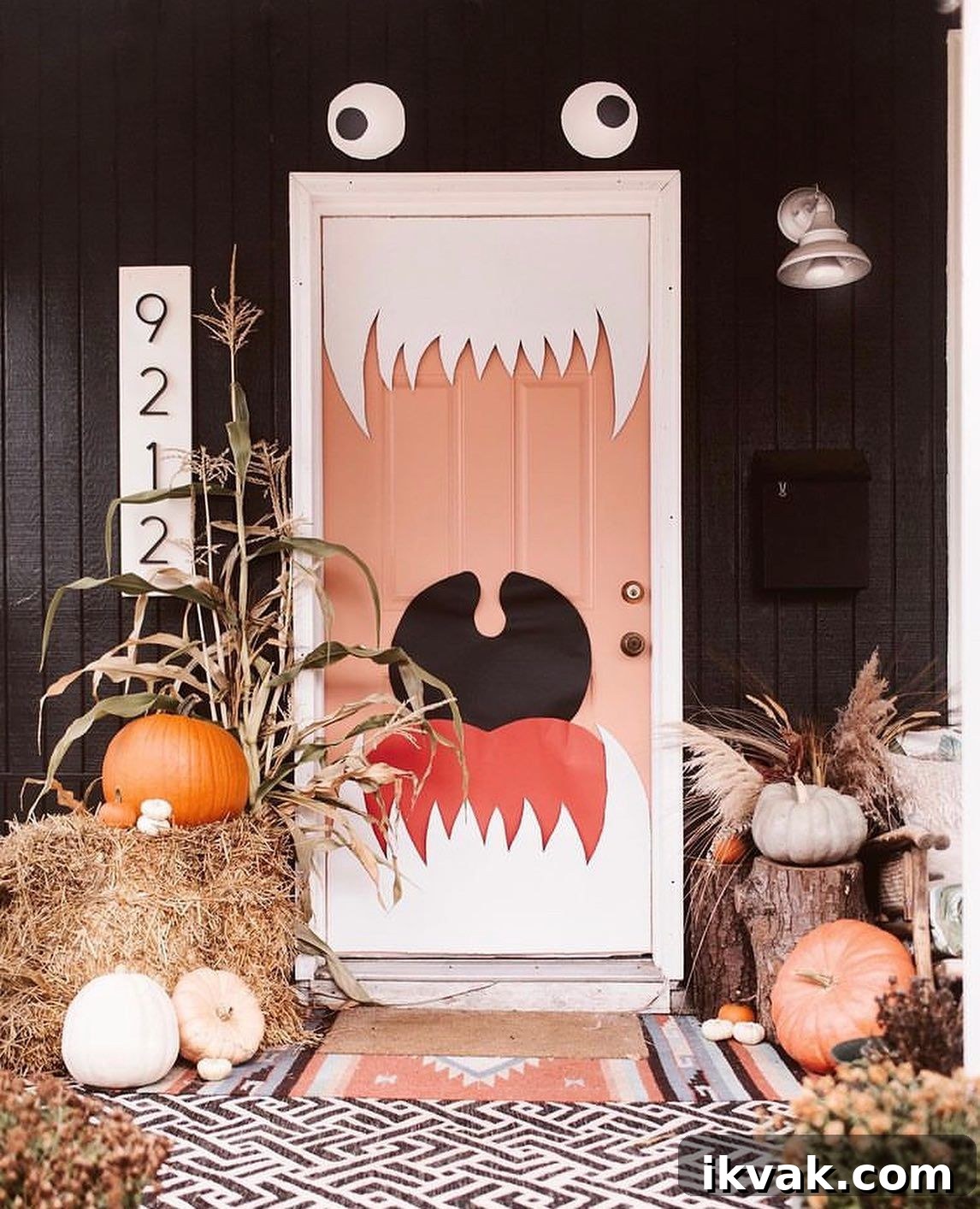 Spooky Halloween Door