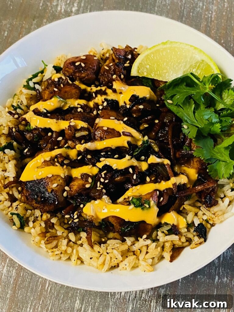 Blackstone Honey Lime Chicken Bowls