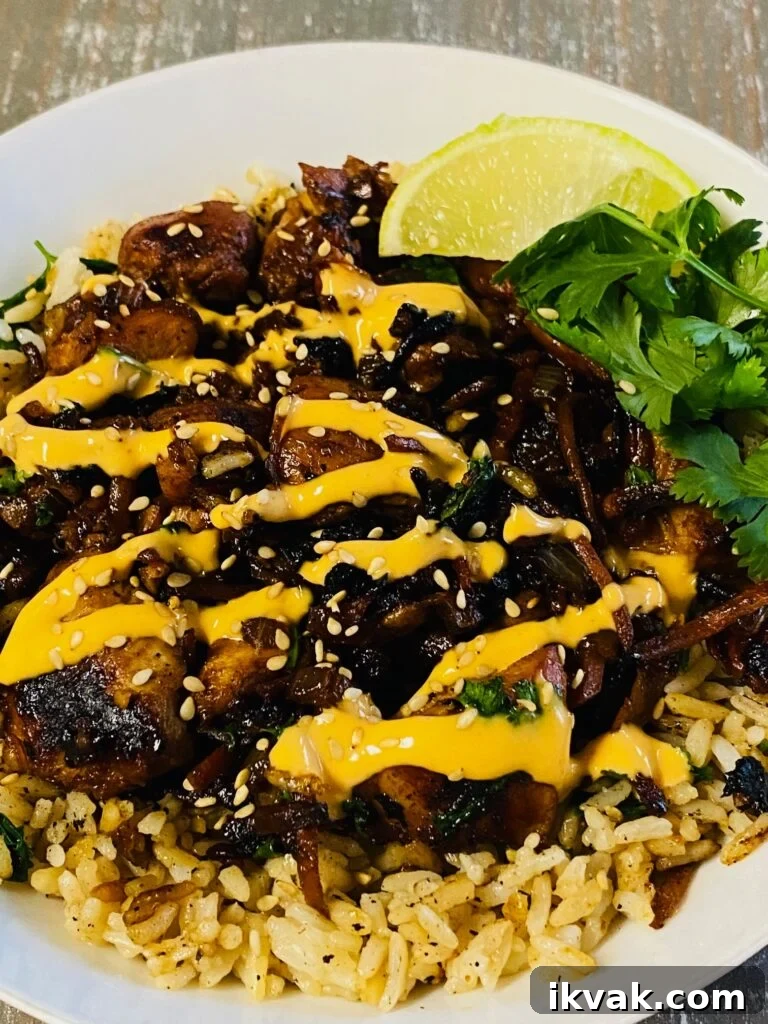 Blackstone Honey Lime Chicken Bowls