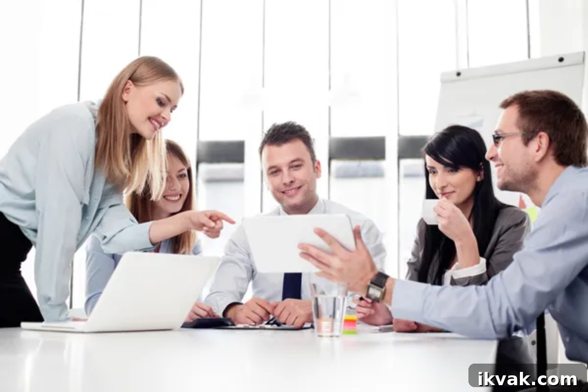 Woman Work Meeting