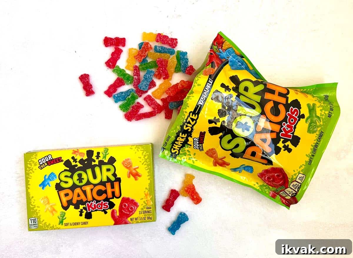 Are Sour Patch Kids Gluten Free? What Ingredients to Know 3 open bag of sourpatch kids on white background