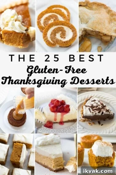 Are Sour Patch Kids Gluten Free? What Ingredients to Know 7 collage of gluten-free thanksgiving desserts