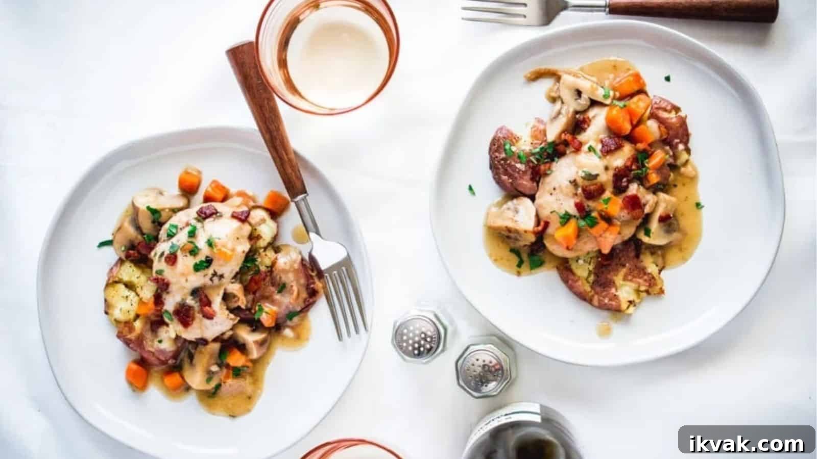 Instant Pot Coq au Vin Blanc