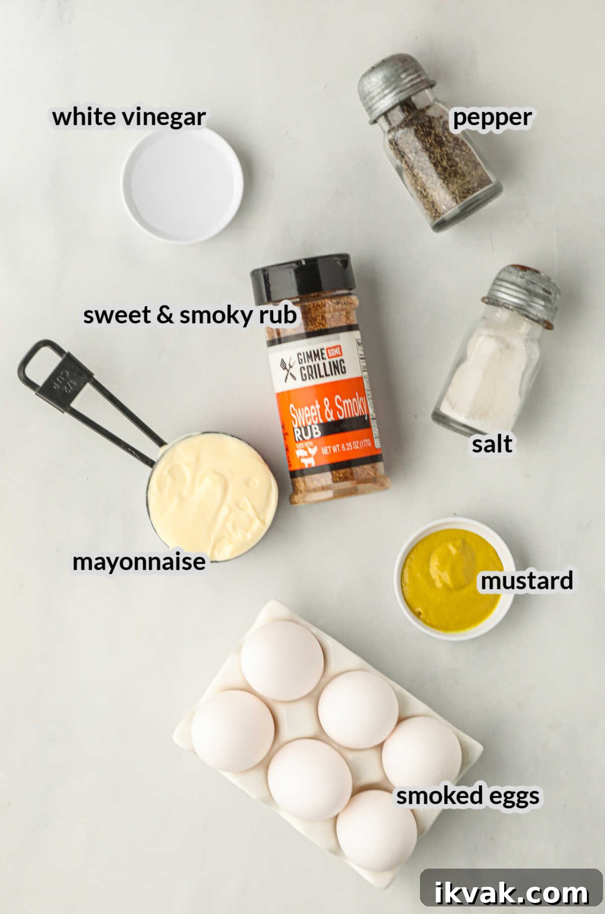 Smoked Deviled Eggs Supply Image