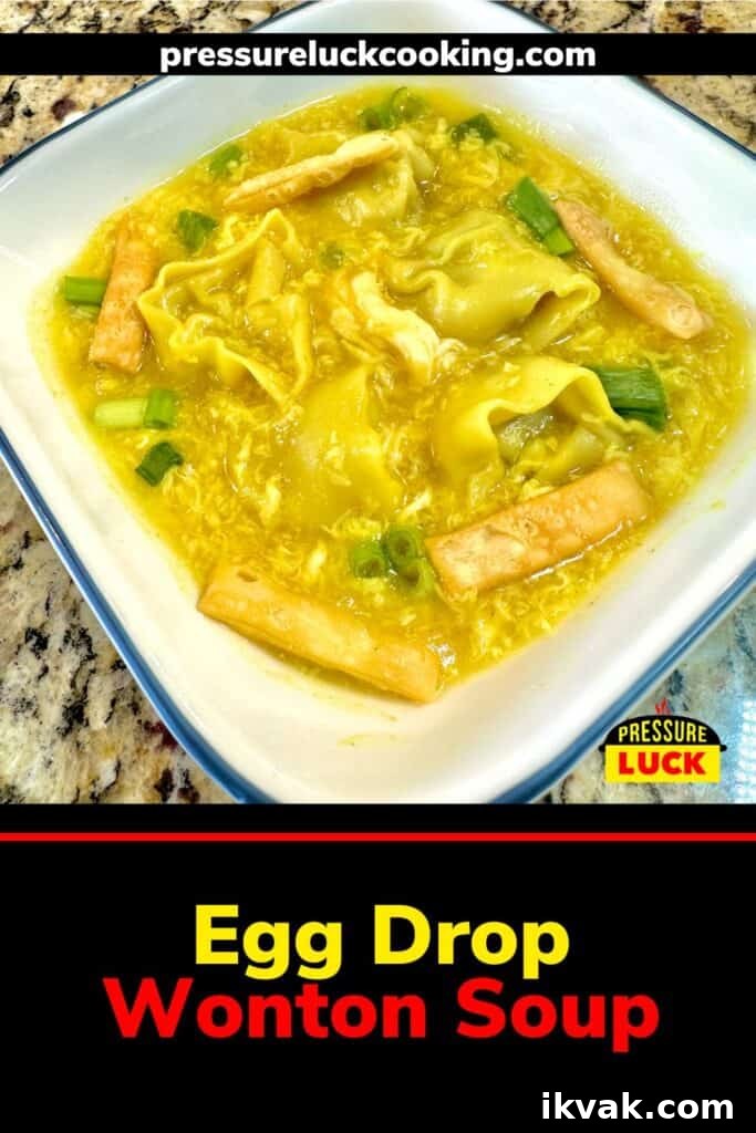 Egg Drop Wonton Soup