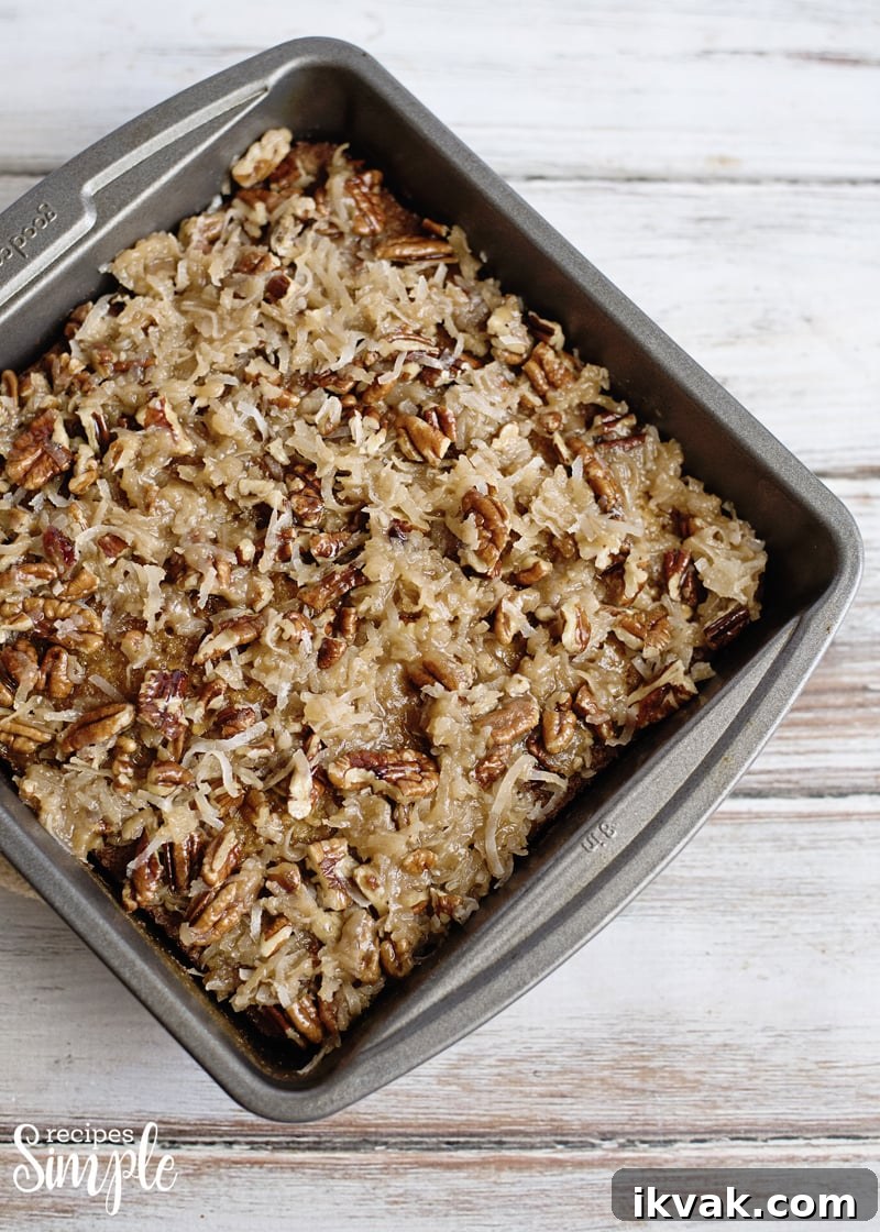 Oatmeal Cake with Coconut-Pecan Frosting Recipe 9 Oatmeal Cake with Coconut Pecan Frosting Recipe