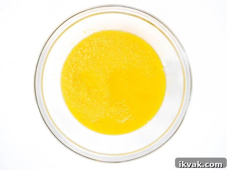 Moroccan couscous soaking in water