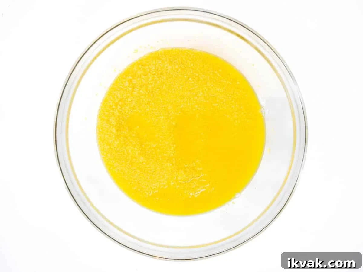 Moroccan couscous soaking in water
