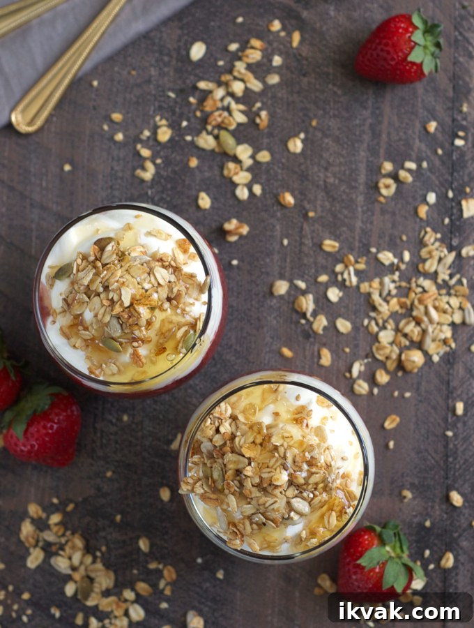 Strawberry Chia Fools with Yogurt Whipped Cream