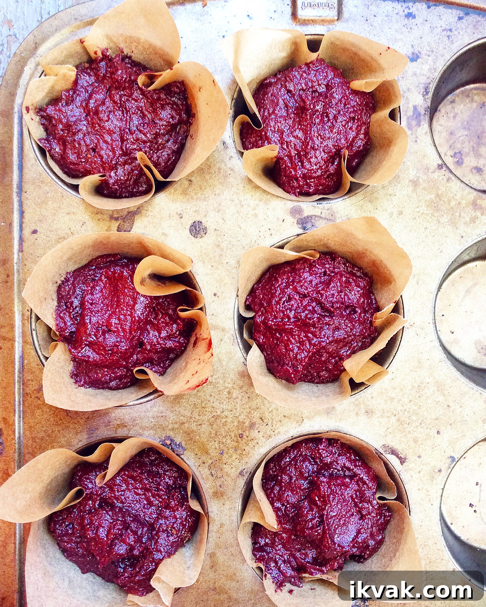 Small Batch Chocolate Beet Cupcakes with Cream Cheese Frosting