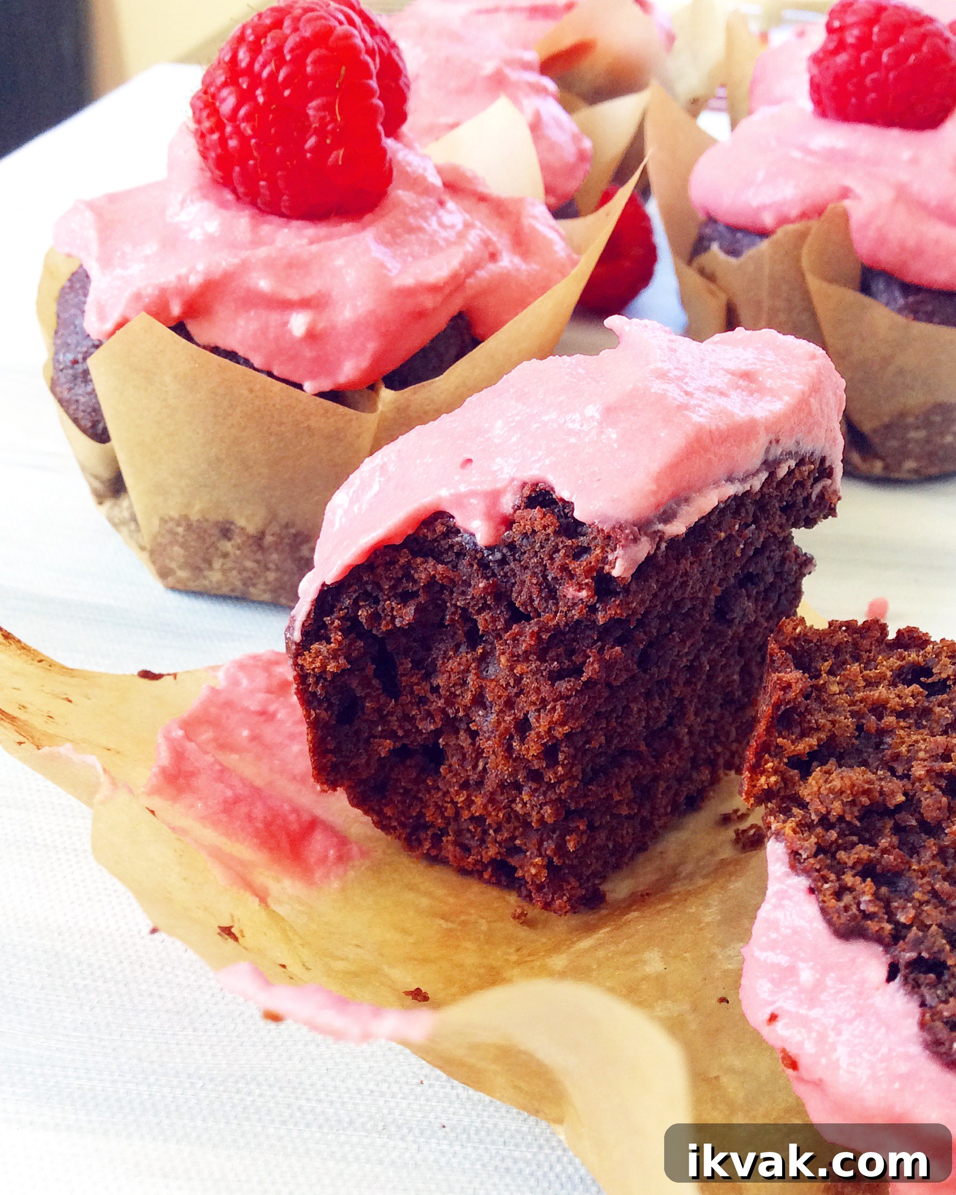 Small Batch Chocolate Beet Cupcakes with Cream Cheese Frosting