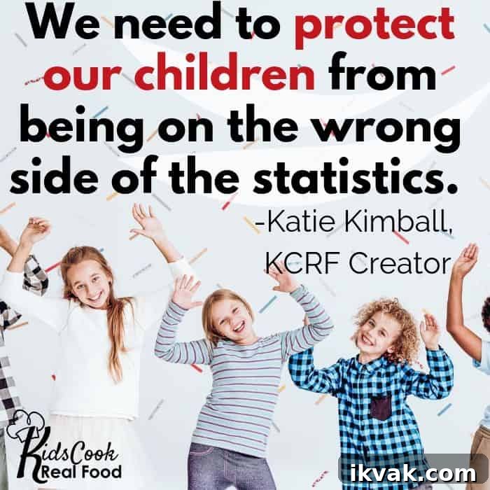 We need to protect our children from being on the wrong side of the statistics. -Katie Kimball