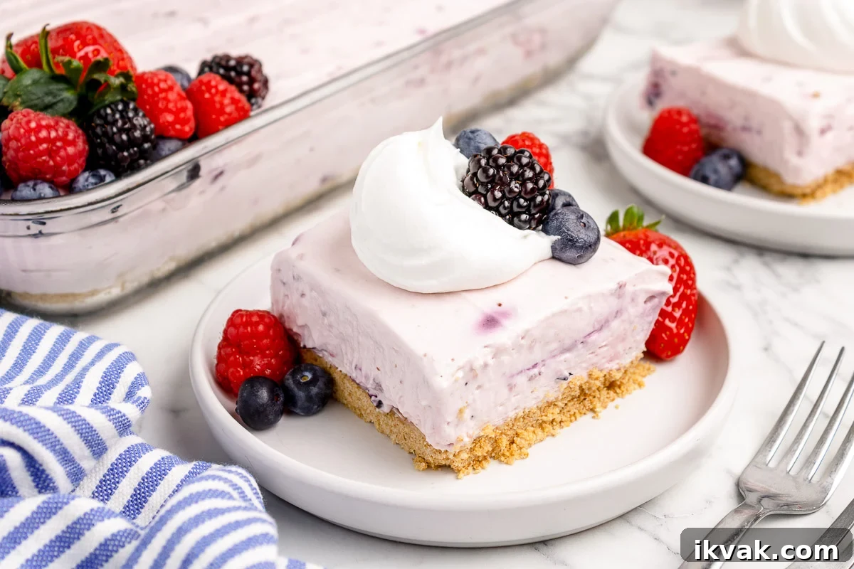 no bake berry cheesecake recipe