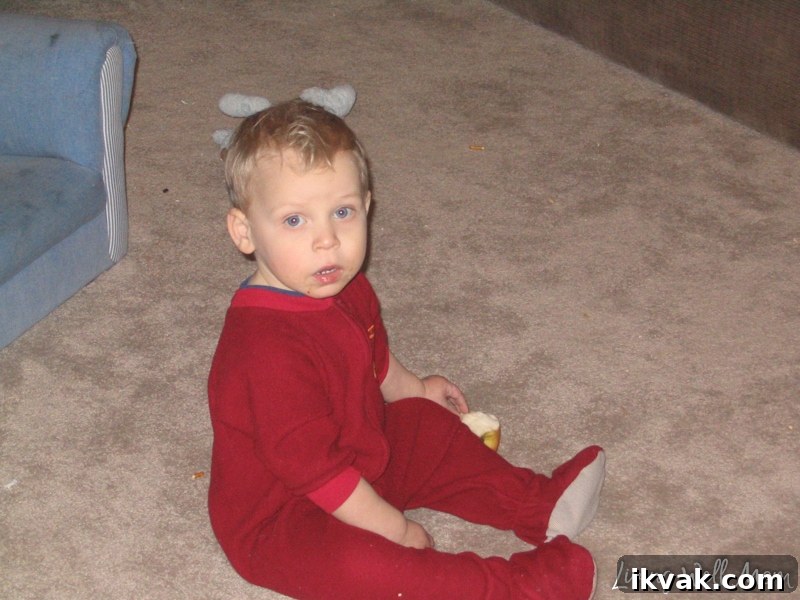 A little boy 