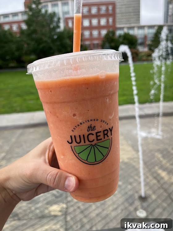 Gluten-Free Dining in Boston: Restaurants, Bakeries & Tips 28 The Juicery Boston Gluten-Free Smoothie