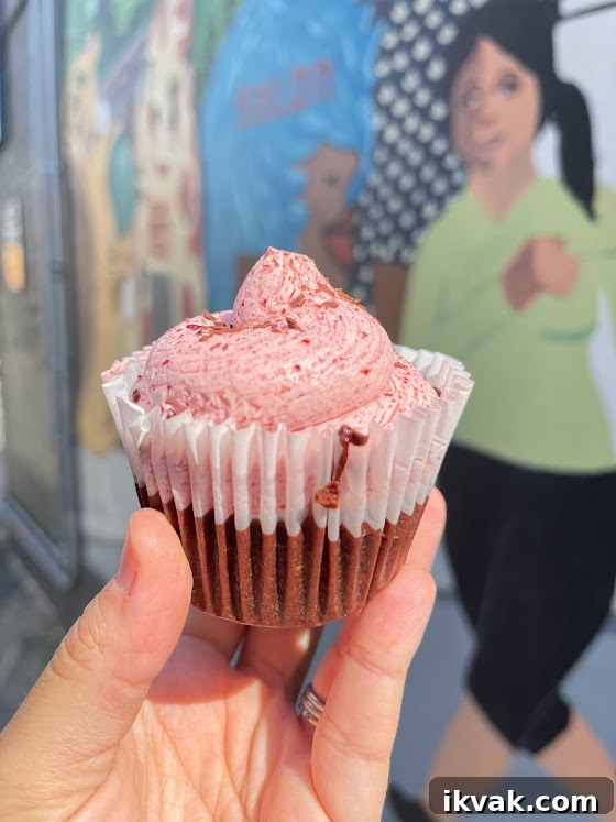 Gluten-Free Dining in Boston: Restaurants, Bakeries & Tips 35 Violette Raspberry Chocolate Cupcake