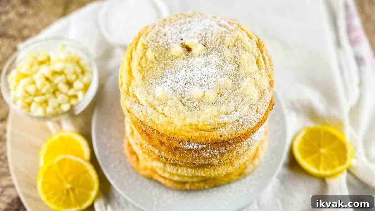 Lemon Drop Cookies Recipe: Soft, Chewy Cookies Like Panera 2 Soft Panera lemon drop cookies dusted with powdered sugar.
