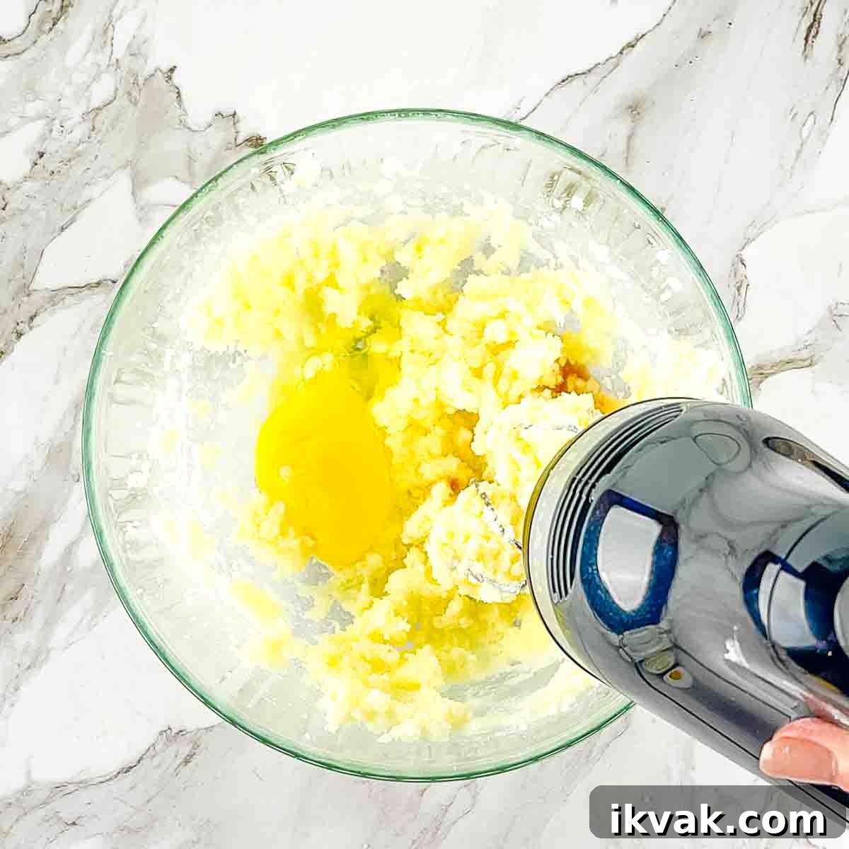 Lemon Drop Cookies Recipe: Soft, Chewy Cookies Like Panera 6 The egg added to the butter mixture.