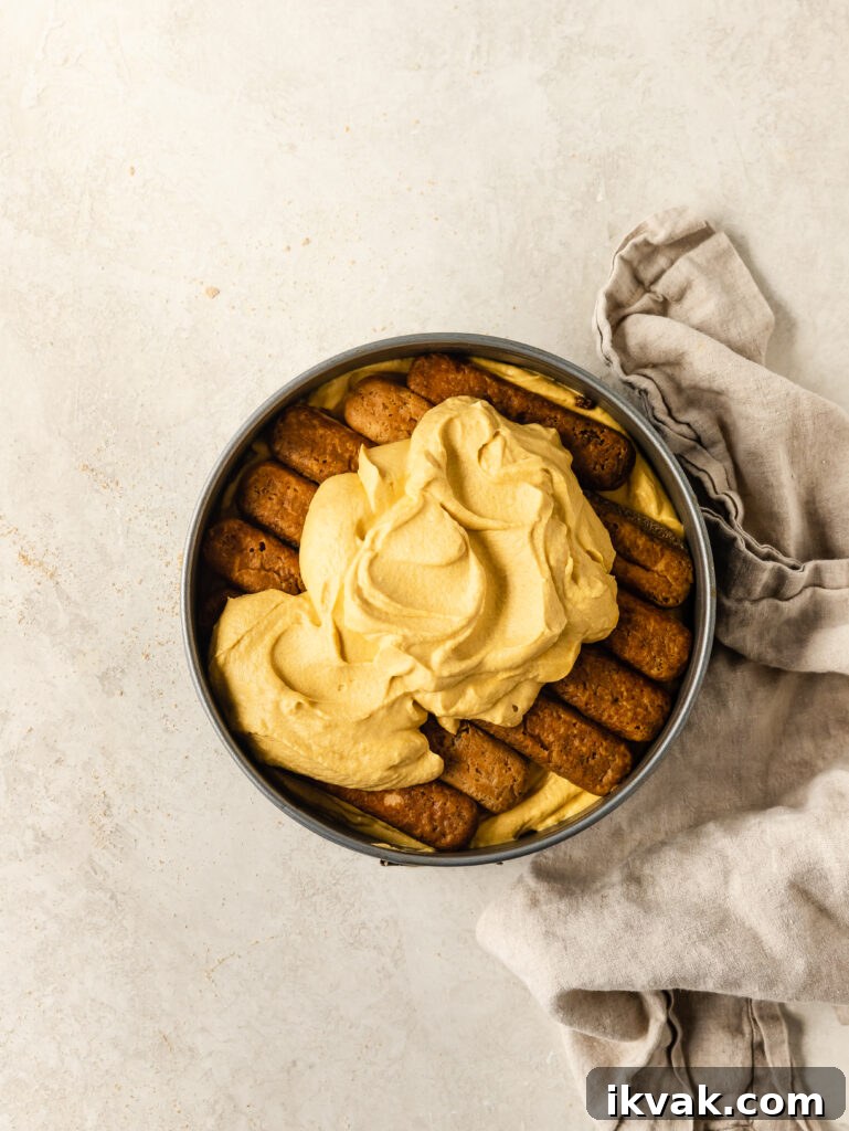 spiced pumpkin bourbon tiramisu