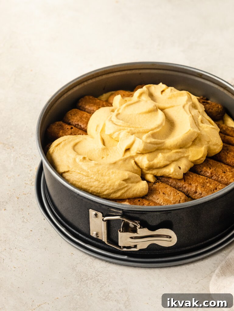spiced pumpkin bourbon tiramisu