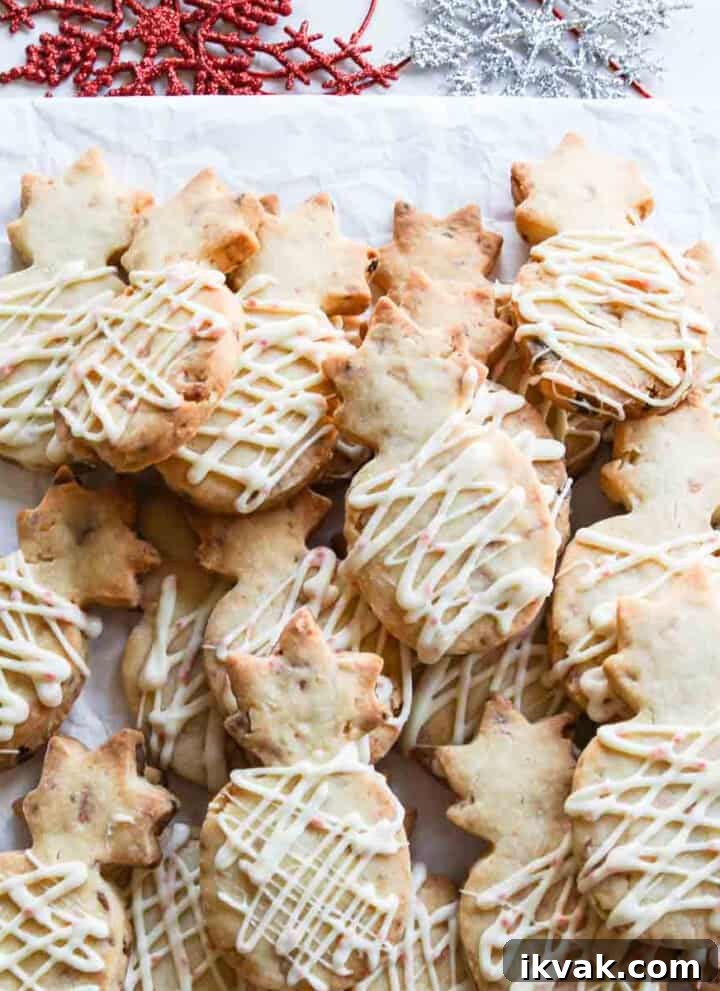Christmas shortbread cookies
