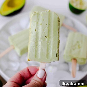 Creamy Avocado Lime Popsicles — Dairy-Free Recipe 11 keto avocado popsicles recipe