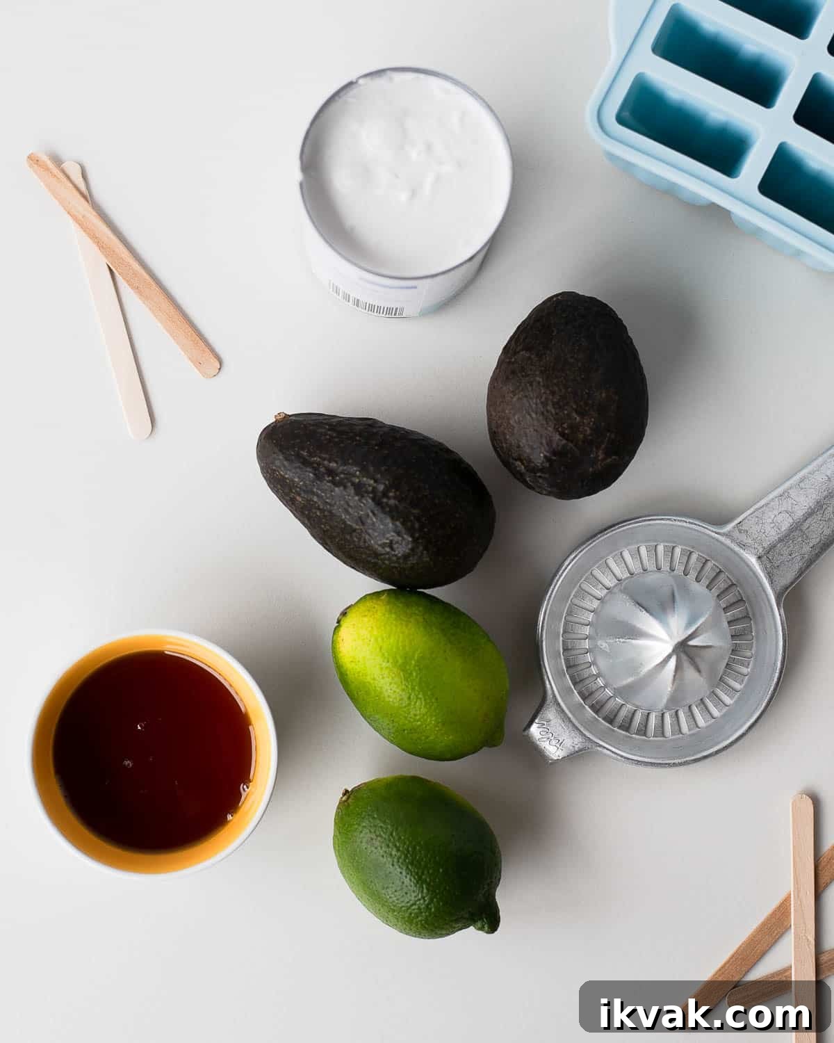 Creamy Avocado Lime Popsicles — Dairy-Free Recipe 4 What you need for creamy avocado coconut popsicles