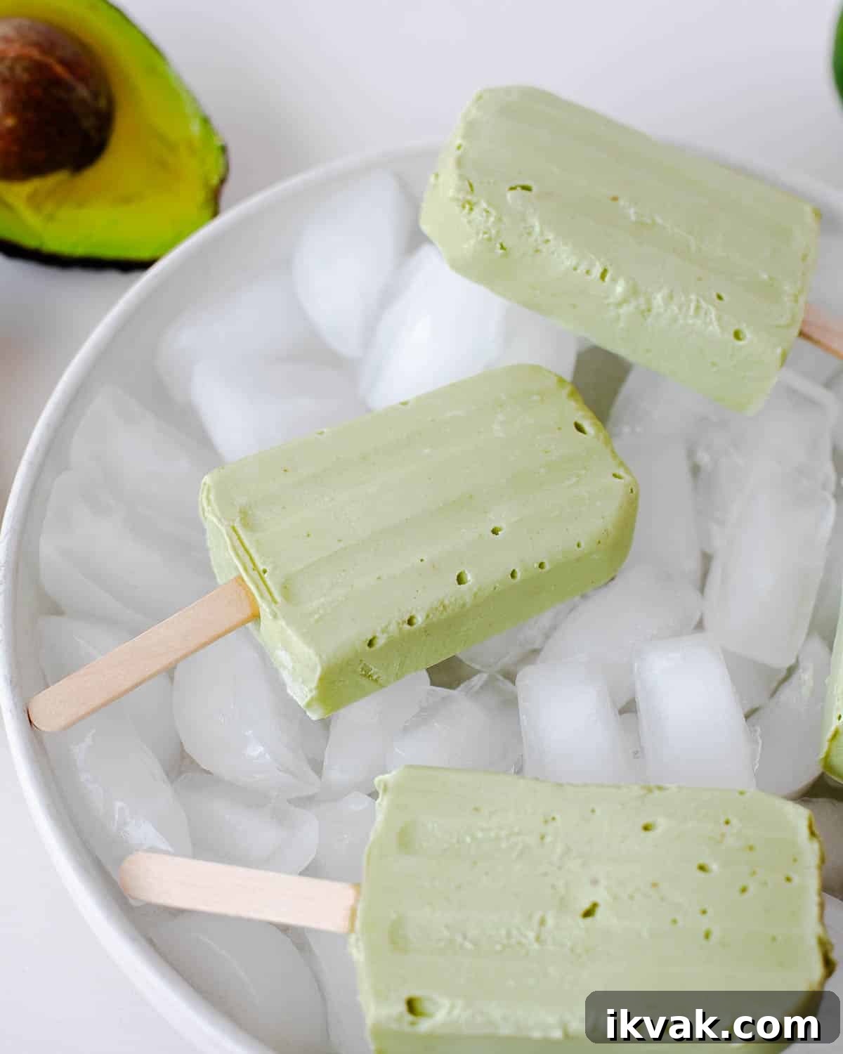Creamy Avocado Lime Popsicles — Dairy-Free Recipe 8 healthy avocado popsicles