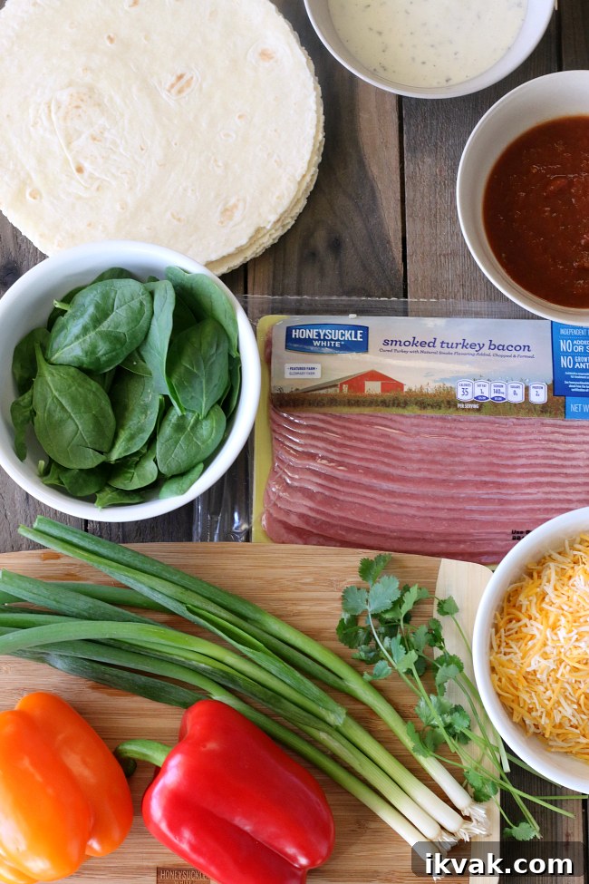 How to Make Gluten-Free Bacon Ranch Quesadillas 3 Gluten-free Turkey Bacon Ranch Quesadillas