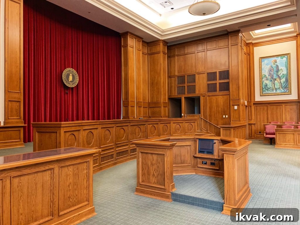 court room