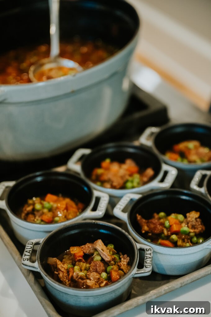Mini lamb shoulder shepherds pie 