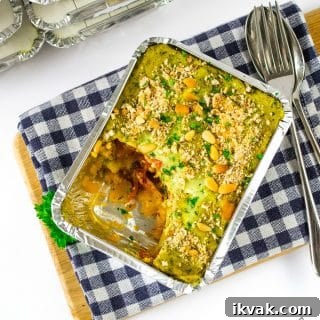 Vegan Lasagne with Roasted Butternut Squash and Creamy Pesto