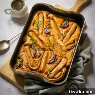 Vegan Toad in the Hole